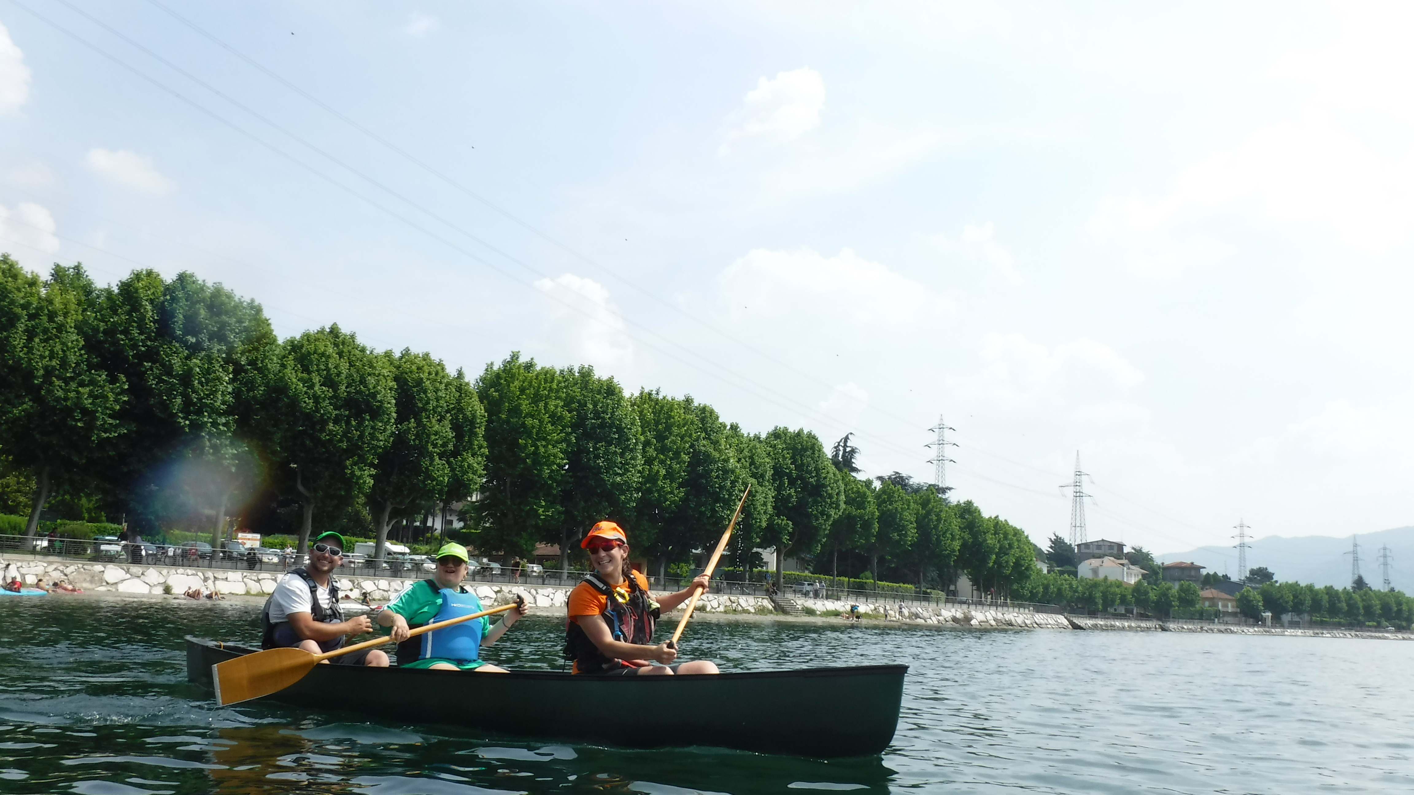 In Kayak a Vercurago